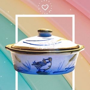 Louisville Pottery Stoneware Flying Duck cooking dish